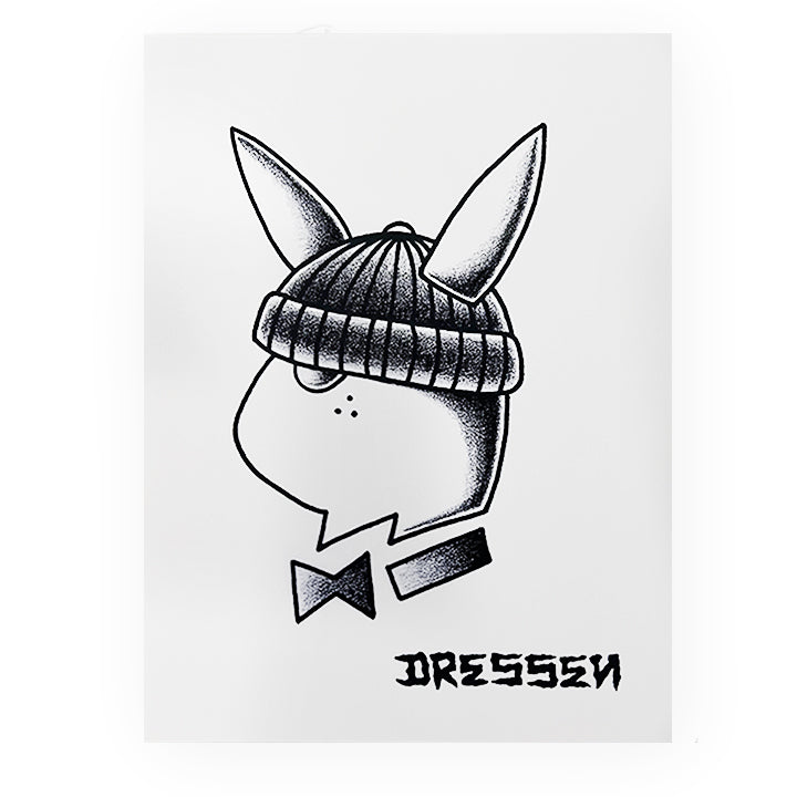 Dressen 'Beanie Bunny' Print